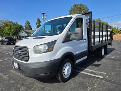 2015 Ford Commercial Transit 350 HD Stake Bed3.7L Gas,12ft bed,1600 pwr lft gate! - Photo 1 - Santa Ana, CA 92703
