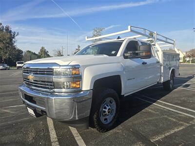 2016 Chevrolet Comm SILVERADO 2500HD UTILITY 6.6L DURAMAX,  8FT ROYAL BED,LADDER RACK!