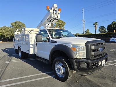 2012 FORD F450 XL BUCKET 6.8L V10 GAS,30.6ft FROM PLATFORM,  ELECTRICT GEN,AIR COMPRESSOR! - Photo 36 - Santa Ana, CA 92703