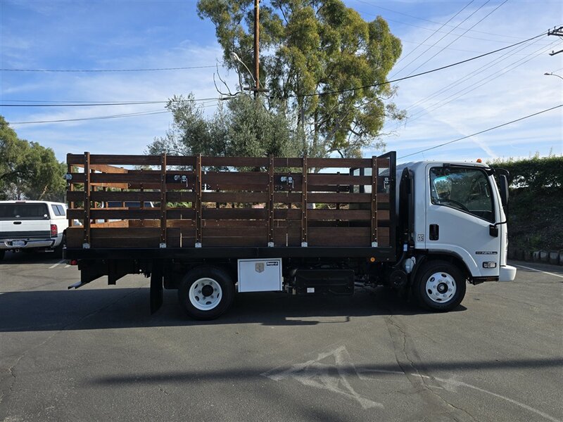 2022 Isuzu Med Duty NPR HD 5.2L DIESEL,14.5FT STAKE BED,  ONLY 26K MILES!