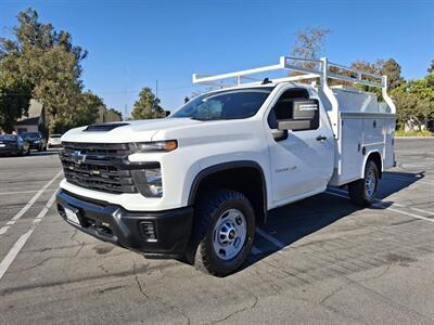2024 Chevrolet Silverado 2500HD Utility 6.6L Gas & allison transmission,  8 ft Royal Jumbo enclosed bed! - Photo 3 - Santa Ana, CA 92703
