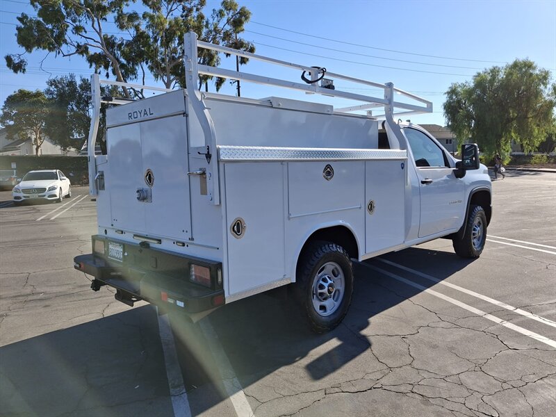 2024 Chevrolet Silverado 2500HD Utility 6.6L Gas & allison transmission,  8 ft Royal Jumbo enclosed bed! - Photo 1 - Santa Ana, CA 92703