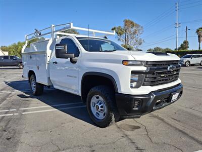 2024 Chevrolet Silverado 2500HD Utility 6.6L Gas & allison transmission,  8 ft Royal Jumbo enclosed bed! - Photo 5 - Santa Ana, CA 92703