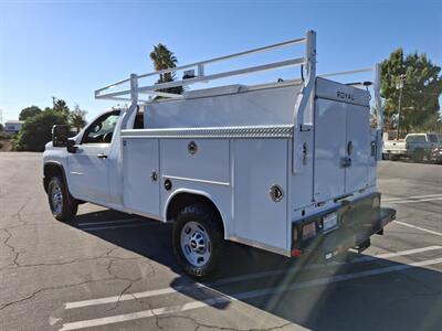 2024 Chevrolet Silverado 2500HD Utility 6.6L Gas & allison transmission,  8 ft Royal Jumbo enclosed bed! - Photo 2 - Santa Ana, CA 92703