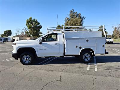2024 Chevrolet Silverado 2500HD Utility 6.6L Gas & allison transmission,  8 ft Royal Jumbo enclosed bed! - Photo 6 - Santa Ana, CA 92703