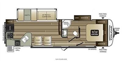 2018 Keystone Cougar 30RKS 1/2 Ton Towable   - Photo 20 - Burbank, CA 91502