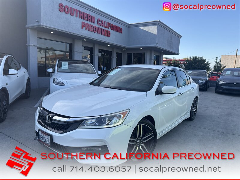 2016 Honda Accord Sport   - Photo 1 - Stanton, CA 90680