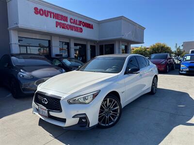 2019 INFINITI Q50 Red Sport 400 Sedan