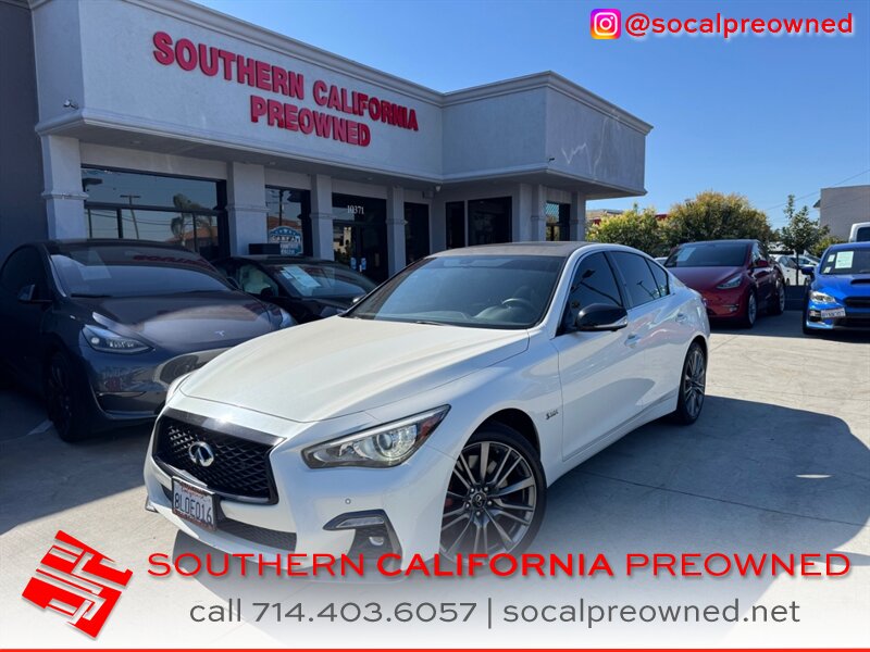 2019 INFINITI Q50 Red Sport 400   - Photo 1 - Stanton, CA 90680
