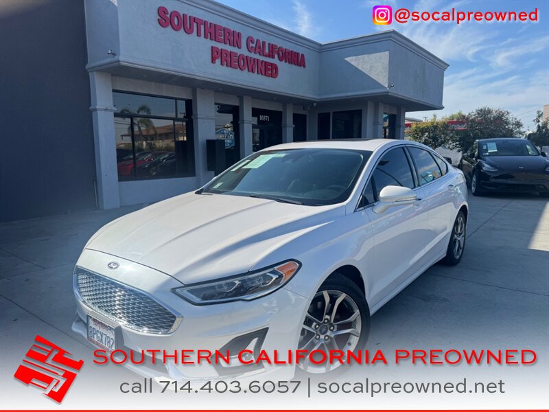2020 Ford Fusion Hybrid Titanium   - Photo 1 - Stanton, CA 90680