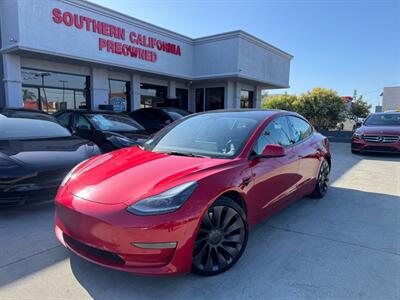2022 Tesla Model 3 Performance Sedan
