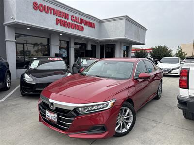 2022 Honda Accord LX Sedan