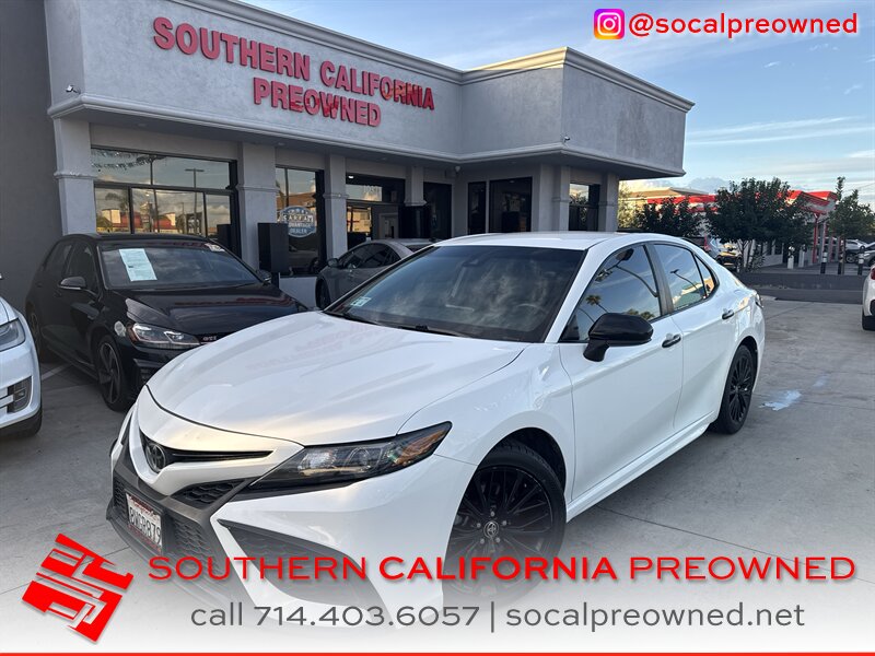 2021 Toyota Camry SE Nightshade   - Photo 1 - Stanton, CA 90680
