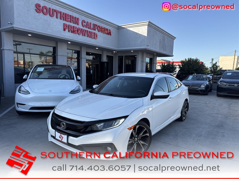 2019 Honda Civic Sport   - Photo 1 - Stanton, CA 90680