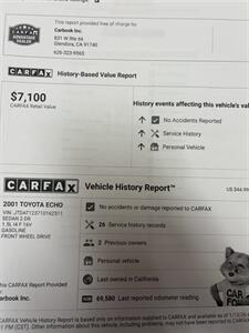 2001 Toyota ECHO   - Photo 19 - Glendora, CA 91740