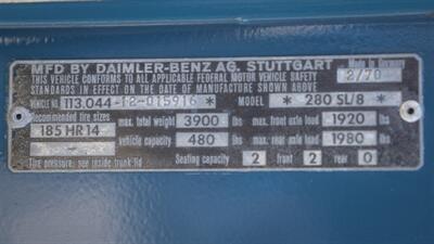1970 Mercedes Benz 280SL SL   - Photo 37 - Boca Raton, FL 33432