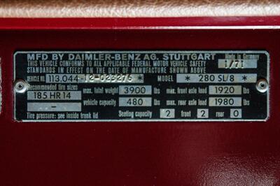 1971 Mercedes Benz 280SL SL   - Photo 74 - Boca Raton, FL 33432