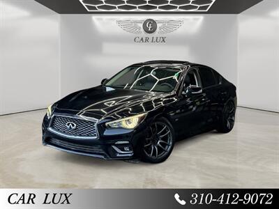 2018 INFINITI Q50 3.0t LUXE Sedan