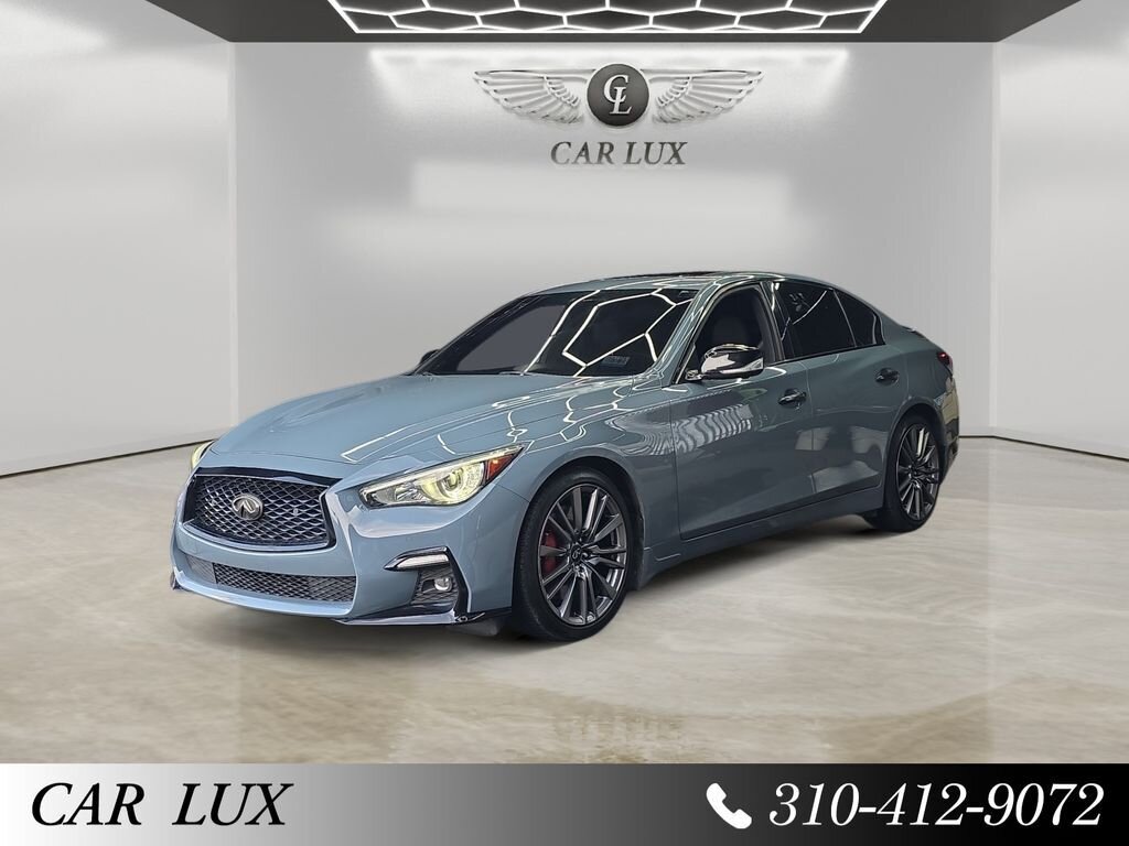 2021 INFINITI Q50 Red Sport 400   - Photo 1 - Lennox, CA 90304