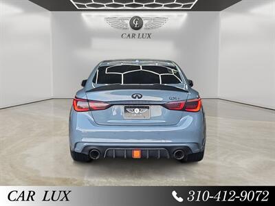 2021 INFINITI Q50 Red Sport 400   - Photo 4 - Lennox, CA 90304