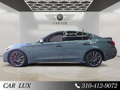 2021 INFINITI Q50 Red Sport 400   - Photo 2 - Lennox, CA 90304