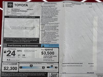 2023 Toyota GR Corolla Circuit Edition - Photo 28 - Lennox, CA 90304