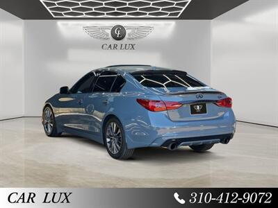 2022 INFINITI Q50 Red Sport 400 - Photo 3 - Lennox, CA 90304
