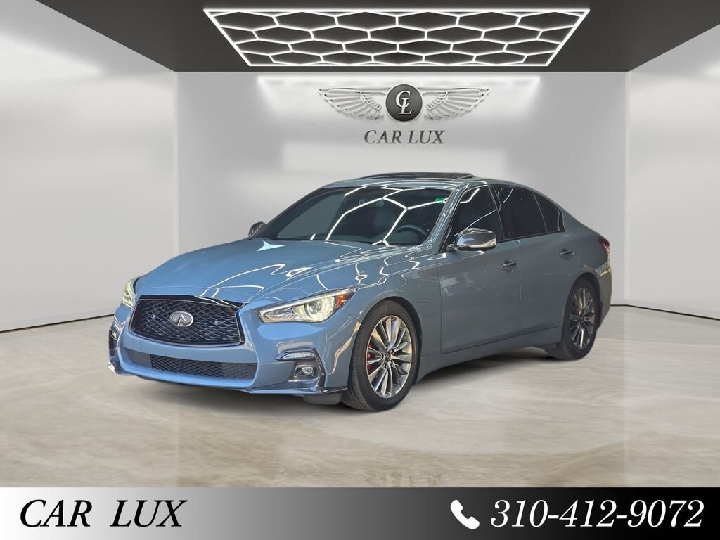 2022 INFINITI Q50 Red Sport 400   - Photo 1 - Lennox, CA 90304