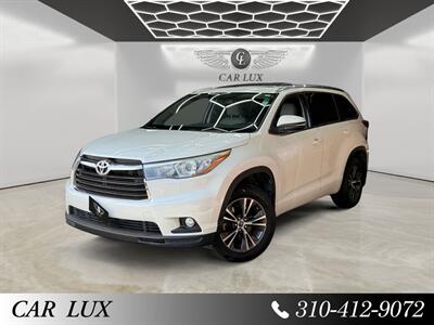 2016 Toyota Highlander XLE V6 SUV