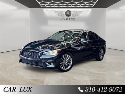 2022 INFINITI Q50 LUXE Sedan