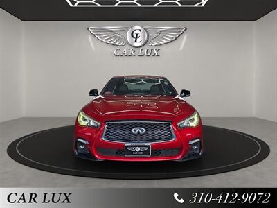 2019 INFINITI Q50 Red Sport 400   - Photo 2 - Lennox, CA 90304