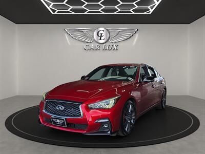 2019 INFINITI Q50 Red Sport 400   - Photo 3 - Lennox, CA 90304