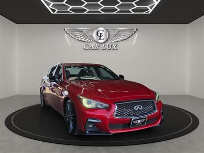 2019 INFINITI Q50 Red Sport 400   - Photo 1 - Lennox, CA 90304