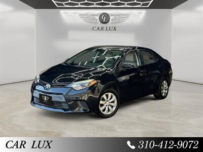 2015 Toyota Corolla LE Sedan