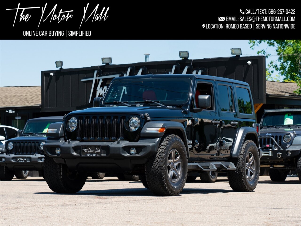 2018 Jeep Wrangler Unlimited Sport S - Photo 1 - Washington, MI 48094