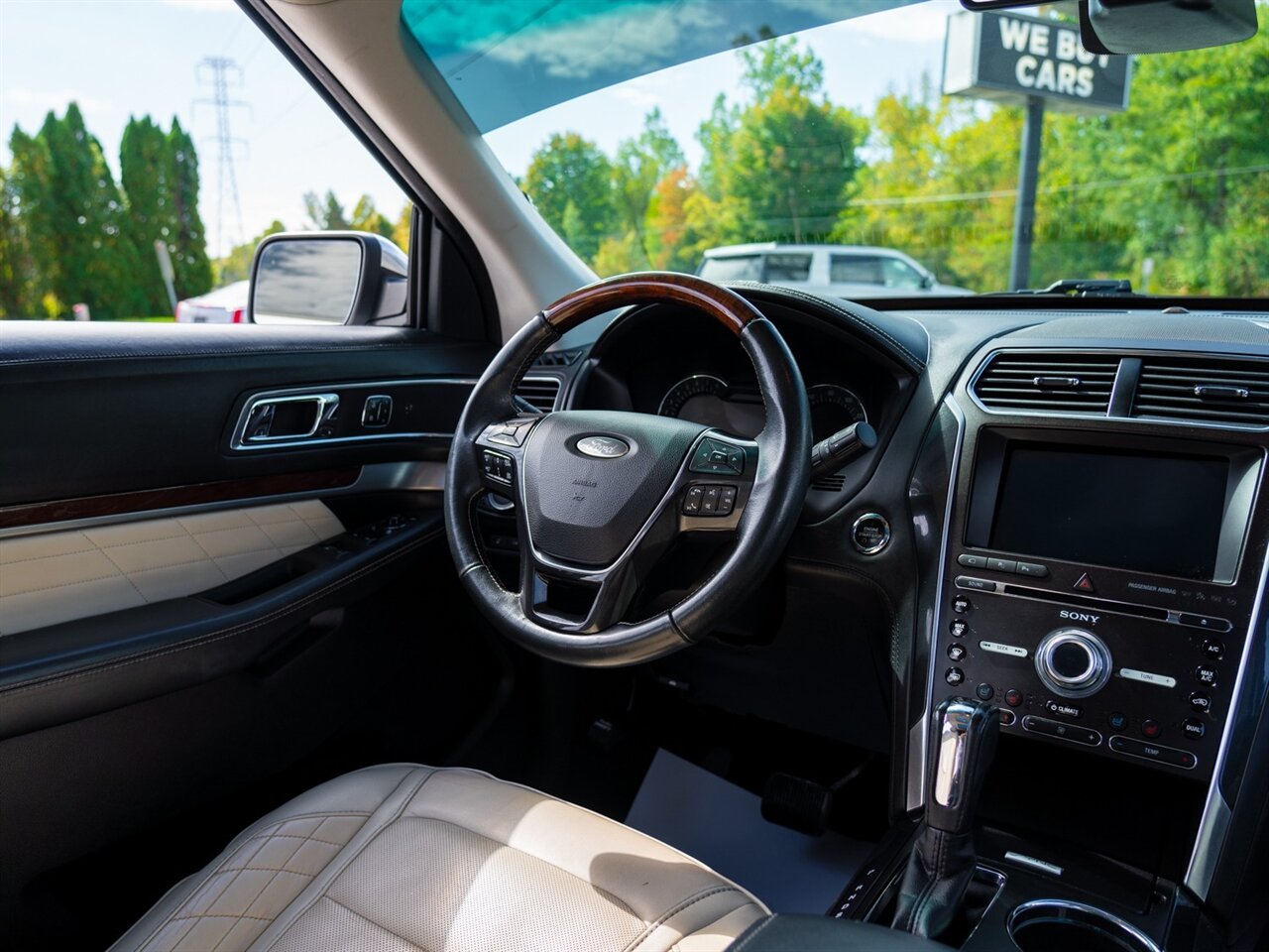 2017 Ford Explorer Platinum - Photo 28 - Washington, MI 48094