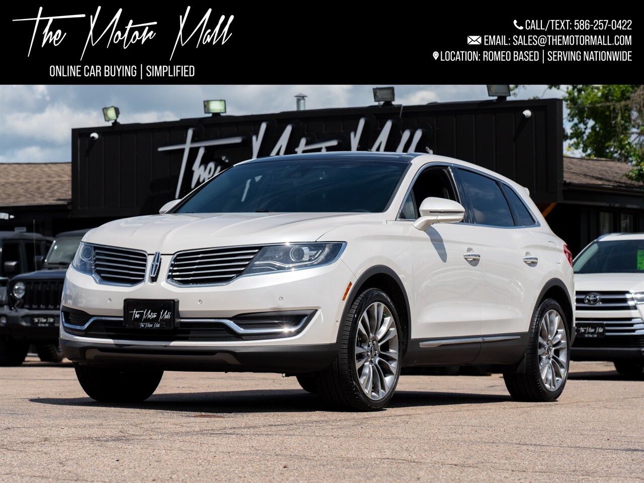 2016 Lincoln MKX Reserve   - Photo 1 - Washington, MI 48094