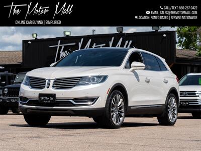 2016 Lincoln MKX Reserve SUV