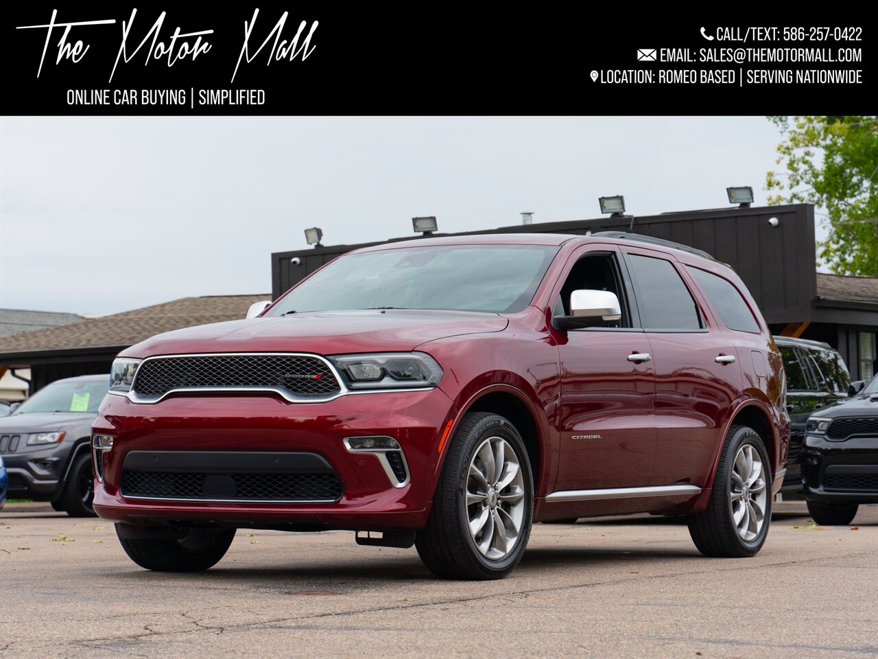 2021 Dodge Durango Citadel   - Photo 1 - Washington, MI 48094