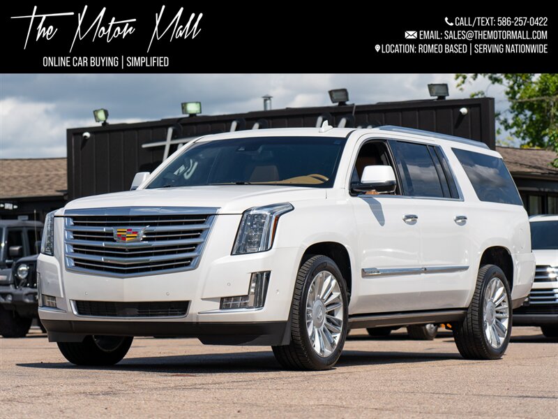 2017 Cadillac Escalade ESV Platinum  