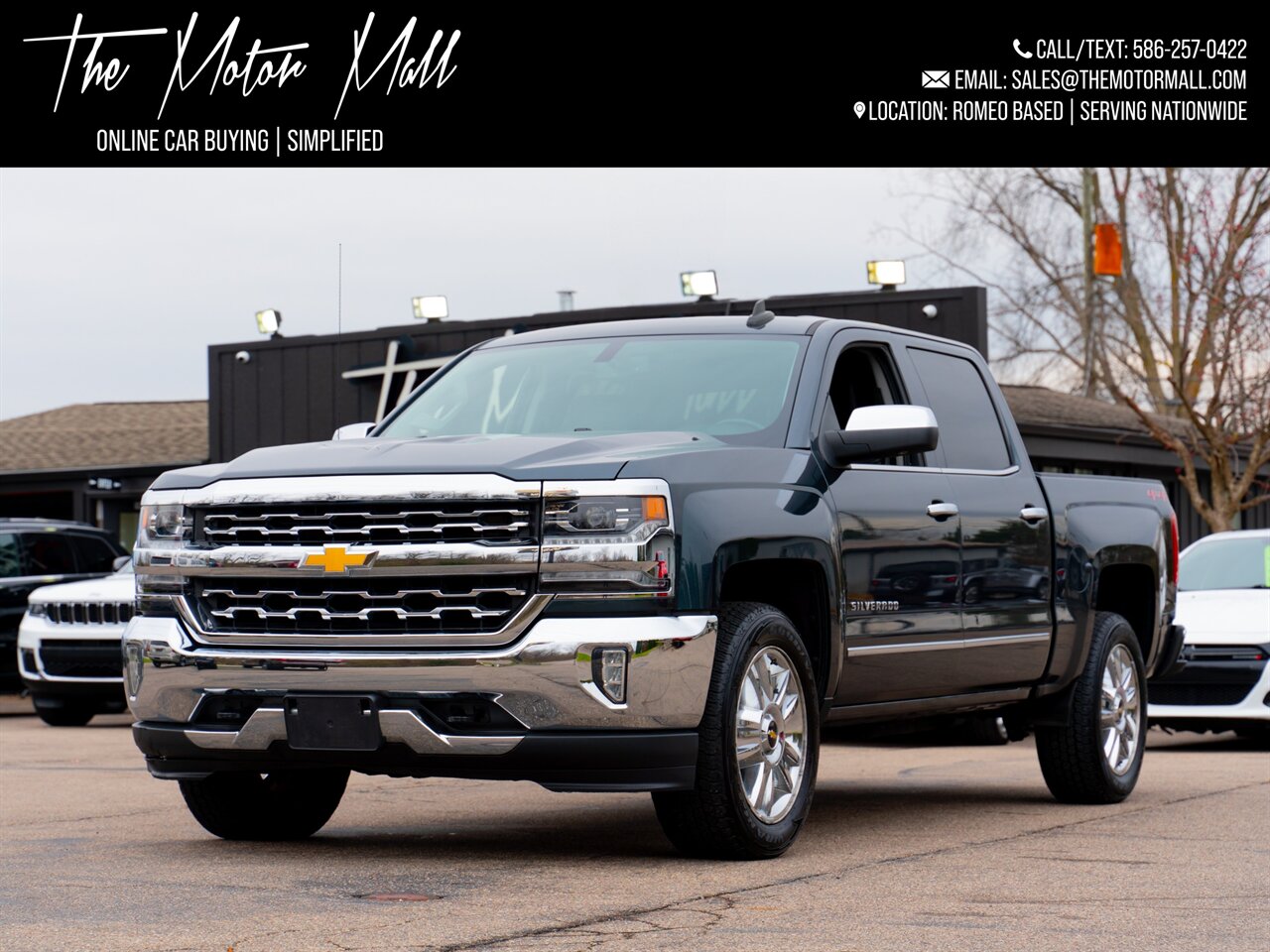 2018 Chevrolet Silverado 1500 LTZ   - Photo 1 - Washington, MI 48094