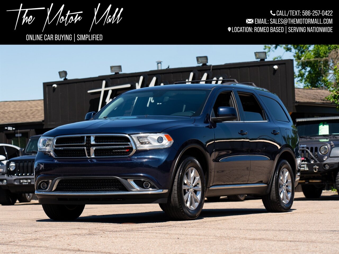 2018 Dodge Durango SXT Plus   - Photo 1 - Washington, MI 48094