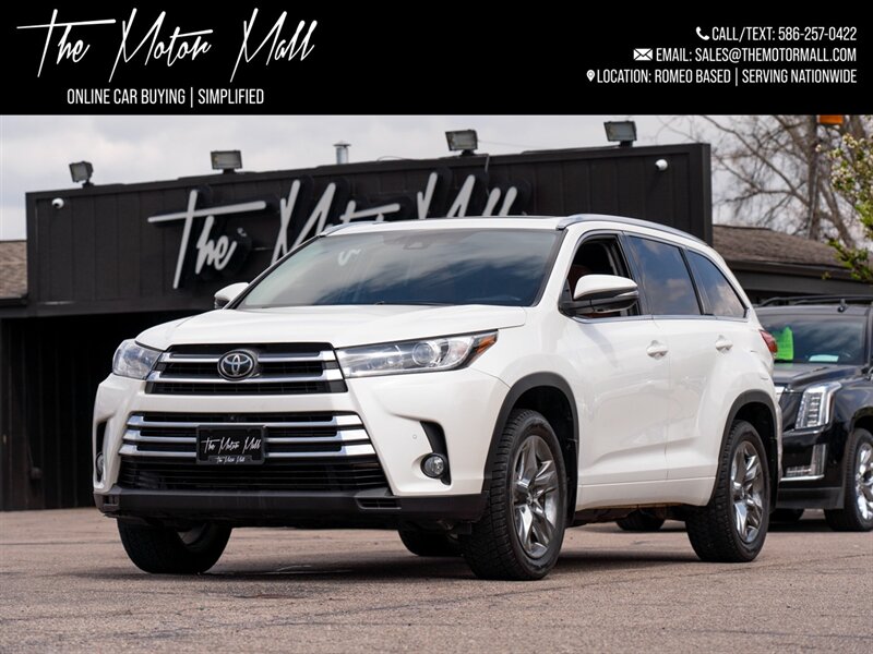 2017 Toyota Highlander Limited Platinum  