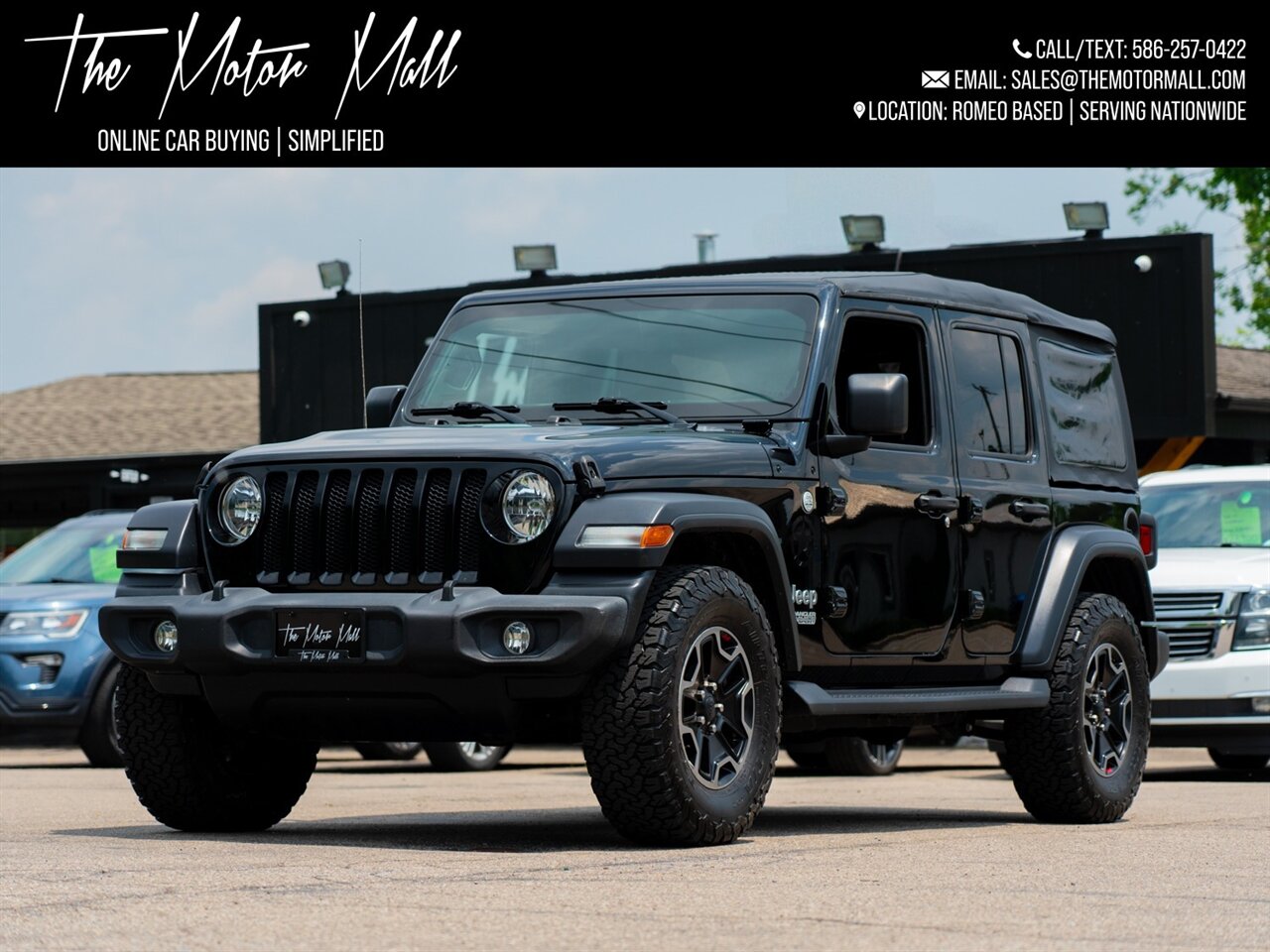 2018 Jeep Wrangler Unlimited Sport - Photo 1 - Washington, MI 48094