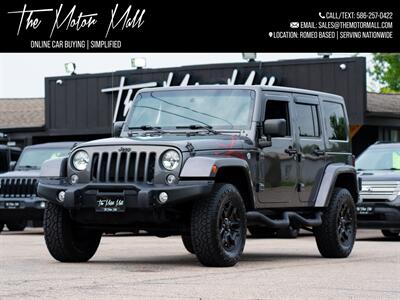 2016 Jeep Wrangler Unlimited Backcountry SUV