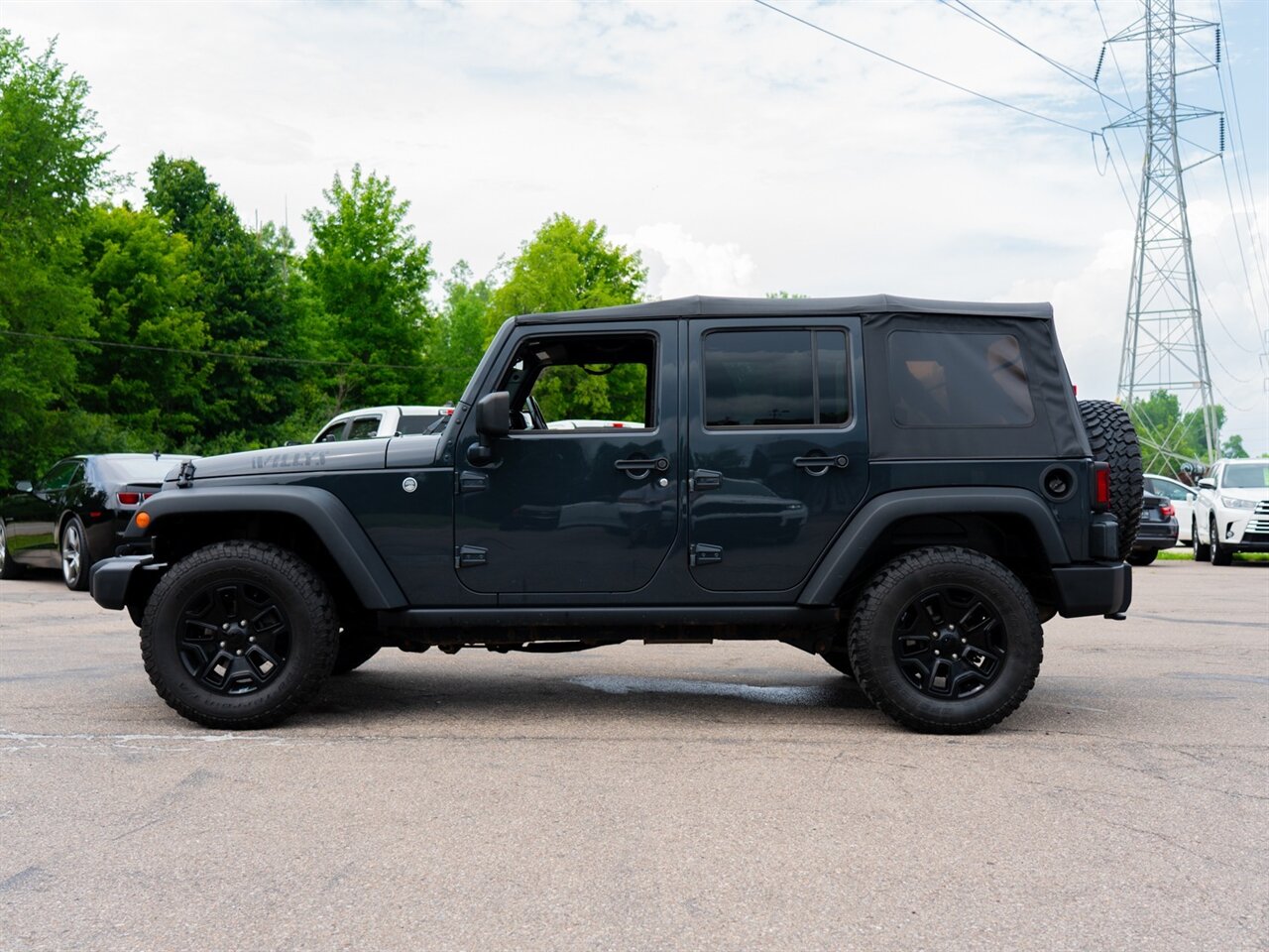 2017 Jeep Wrangler Unlimited Willys Wheeler - Photo 8 - Washington, MI 48094
