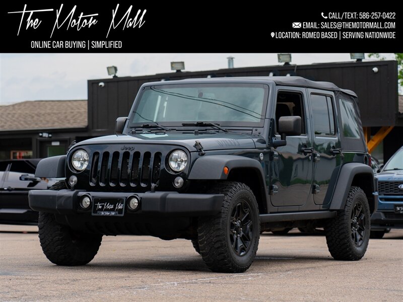 2017 Jeep Wrangler Unlimited Willys Wheeler  