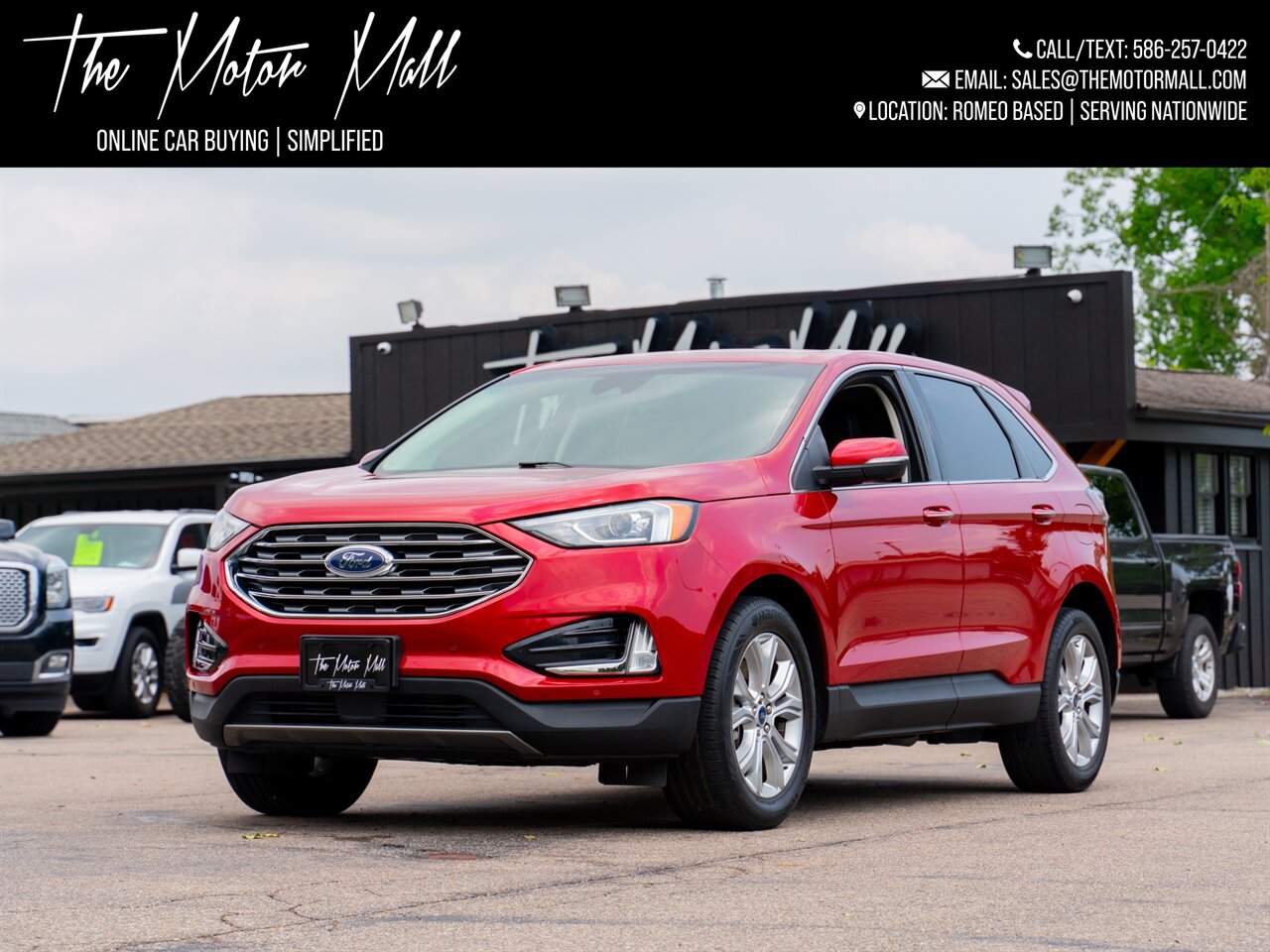 2021 Ford Edge Titanium   - Photo 1 - Washington, MI 48094