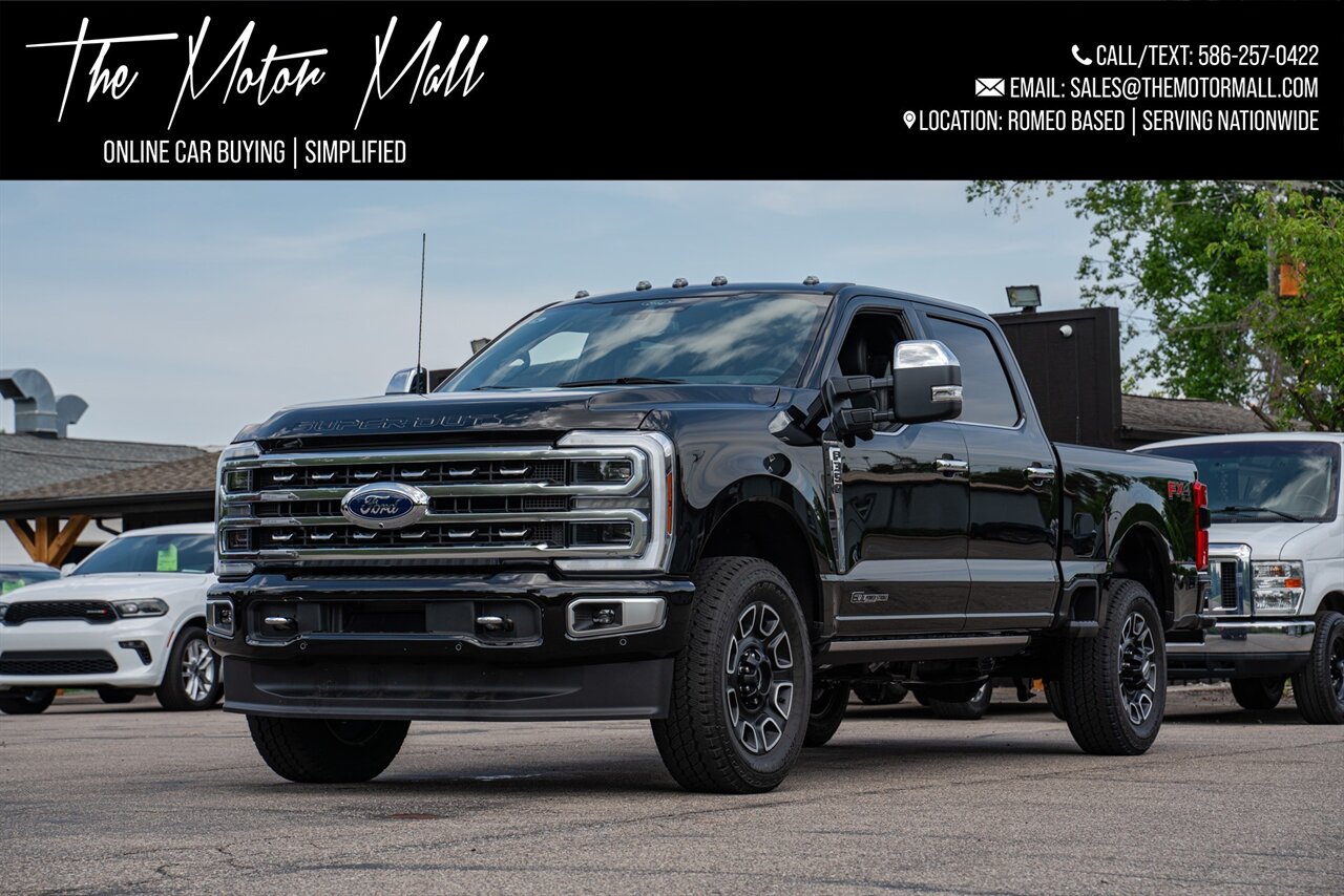 2024 Ford F-350 Super Duty Platinum   - Photo 1 - Washington, MI 48094