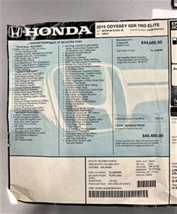 2015 Honda Odyssey Touring   - Photo 25 - Portland, OR 97218